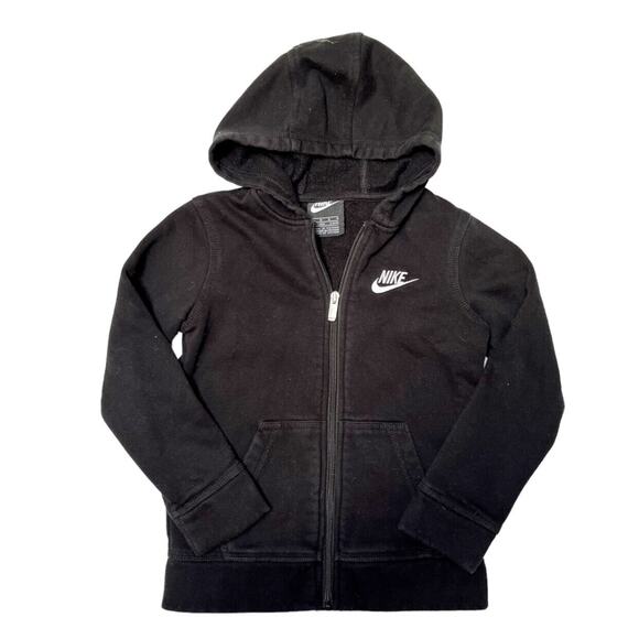 Nike Full Zip Hoodie Sweatshirt Size 6 - Picture 1 of 5